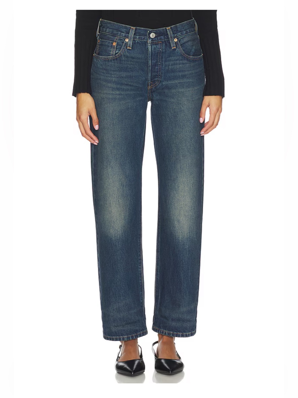 Levi’s Premium Dark Wash 501 Jeans - Picture 2 of 8